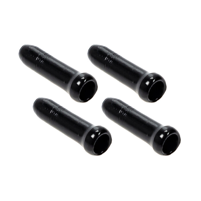 4 Stck JAGWIRE Kabel Bowdenzug Endhlsen Cable Crimps Tips 1-1,8mm Alu schwarz