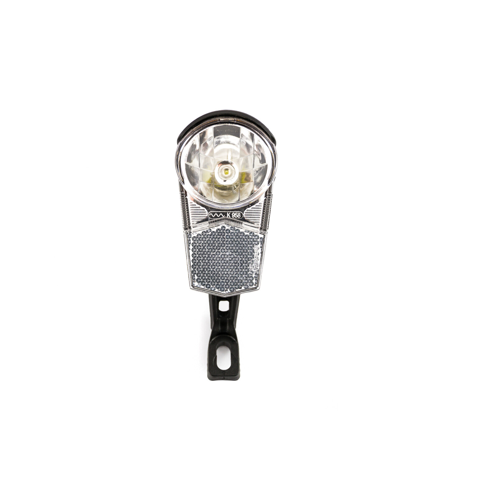 LED Fahrrad Front Scheinwerfer Lampe 15 LUX Nabendynamo